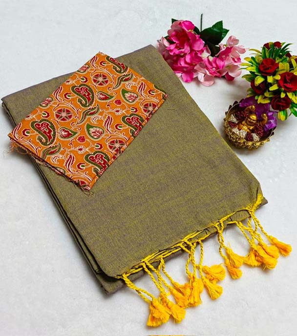 Cotton Sarees - Buy the Best Sarees Collection Online for Women in OMR Road, Chennai.